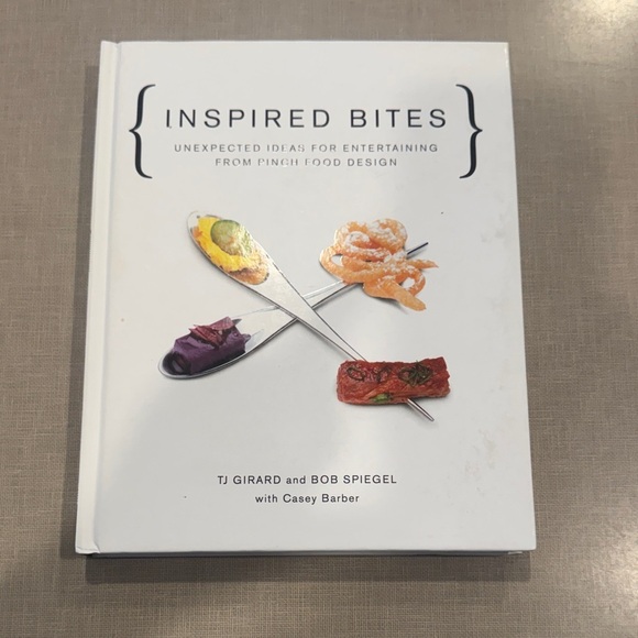 Other - Inspired Bites Cookbook - White Hardcover